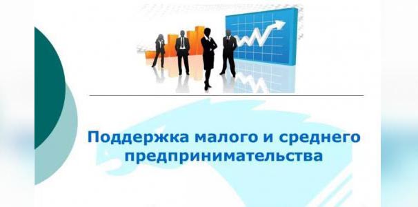 Поддержка малого и среднего предпринимательства.